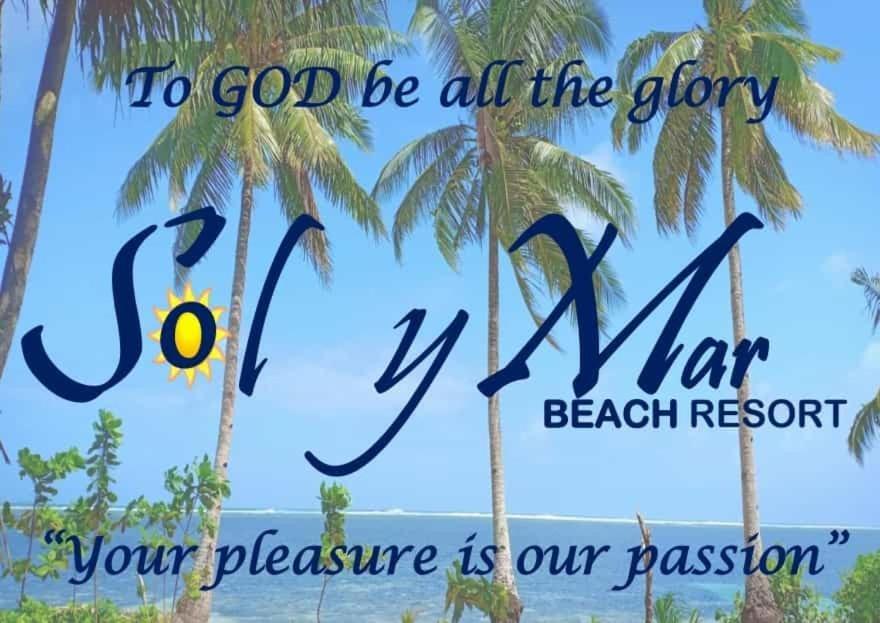 Sol Y Mar Beach Resort General Luna  Exteriör bild